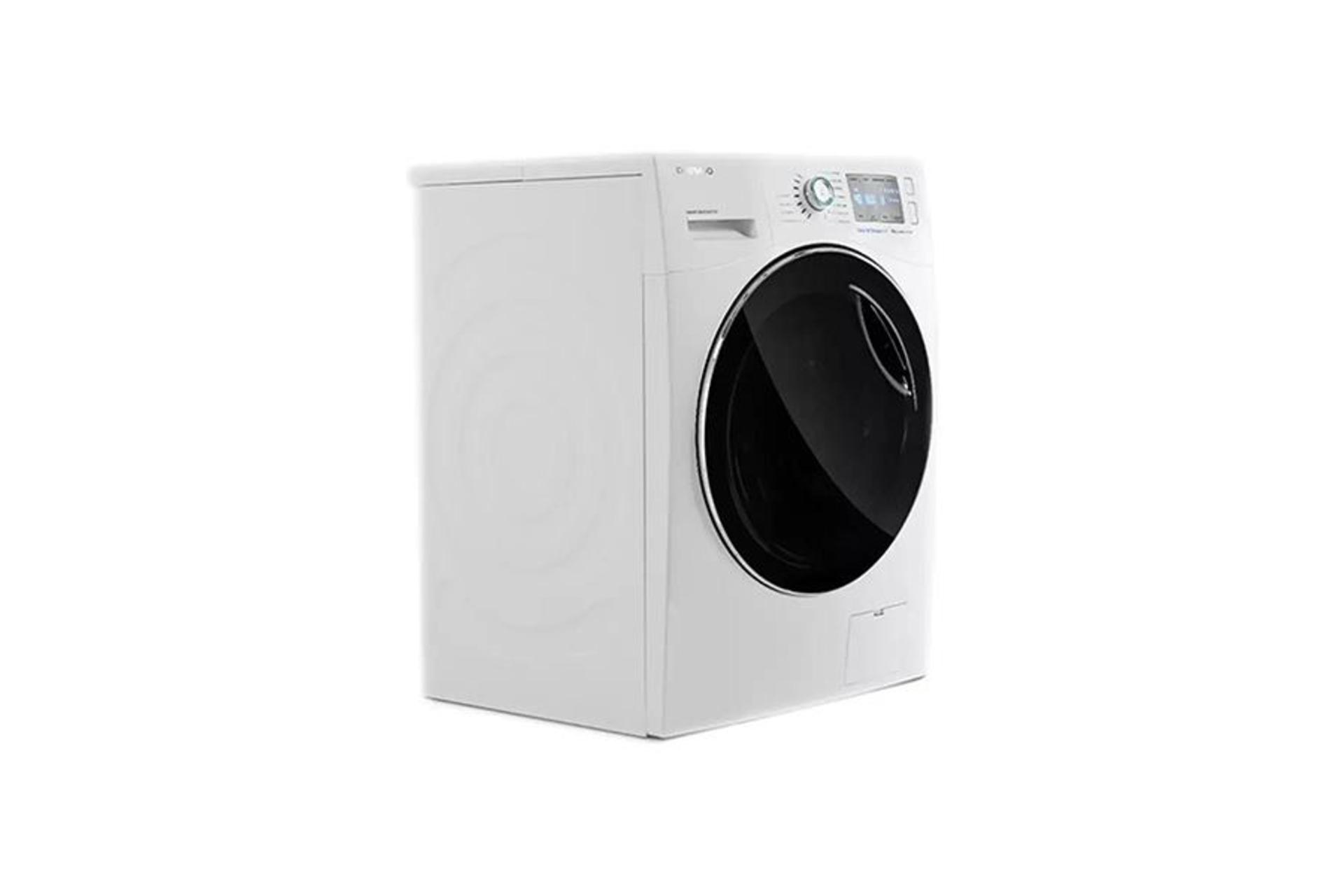 ماشین لباسشویی دوو Daewoo LM-980 رنگ سفید نمای چپ