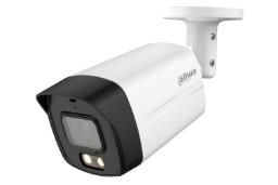 دوربین مداربسته داهوا Dahua DH-HAC-HFW1509TM-IL-A نمای جلو و جانبی