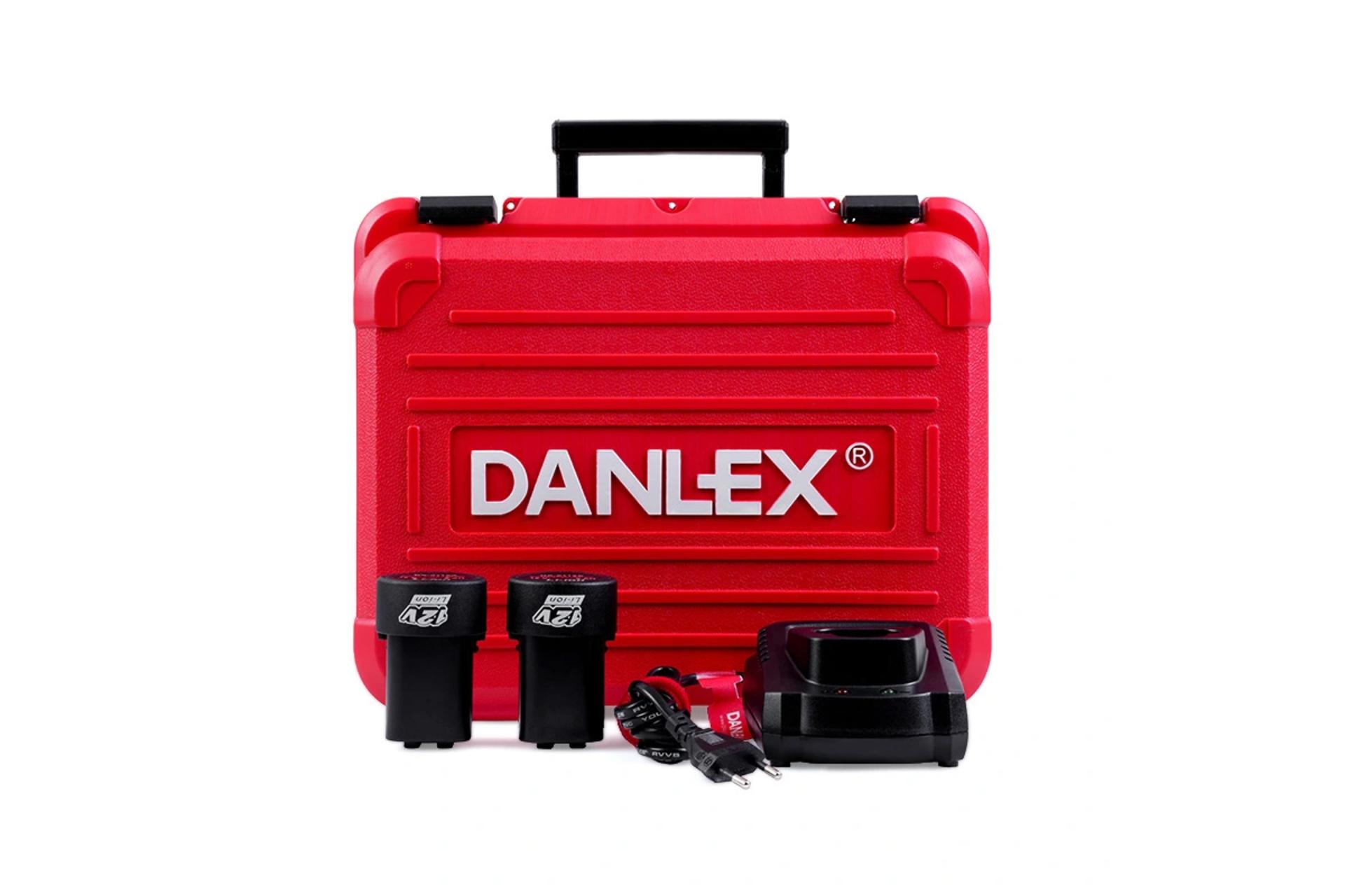 اقلام همراه دریل پیچ گوشتی شارژی دنلکس DX-6112A