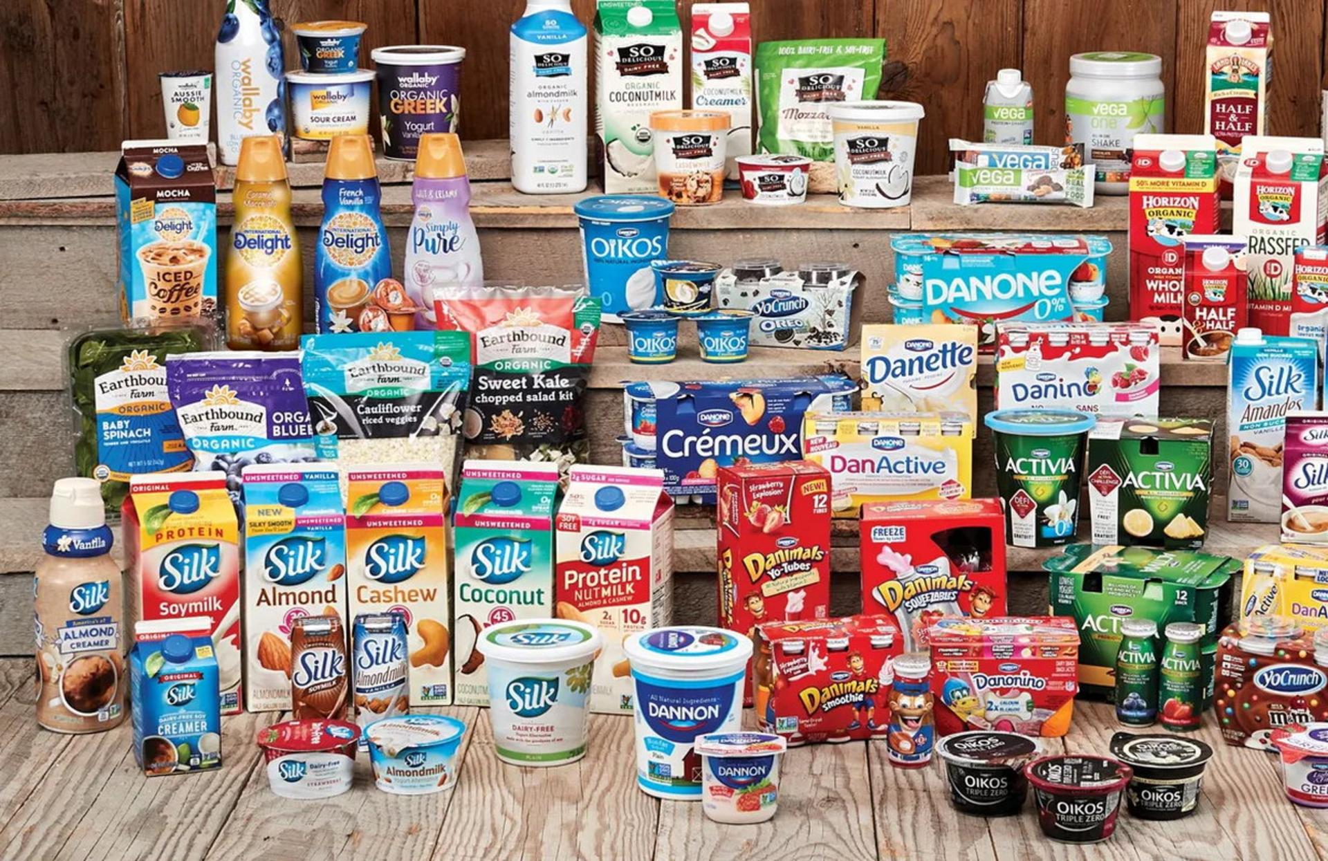 محصولات برند Danone