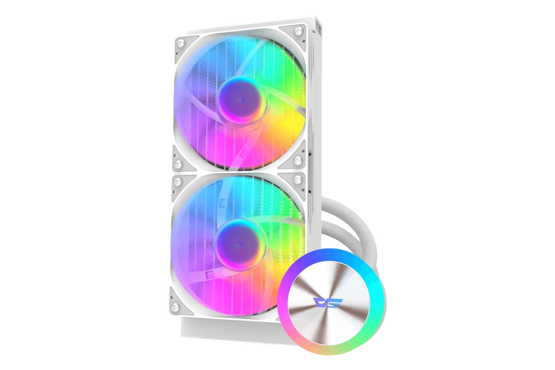خنک کننده مایع دارک فلش darkFlash DG240 سفید