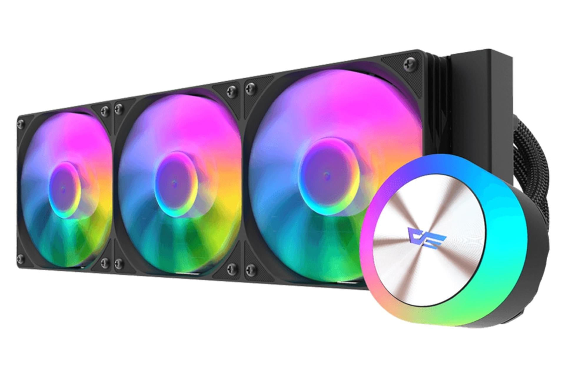سمت راست خنک کننده مایع دارک فلش darkFlash DG360 مشکی