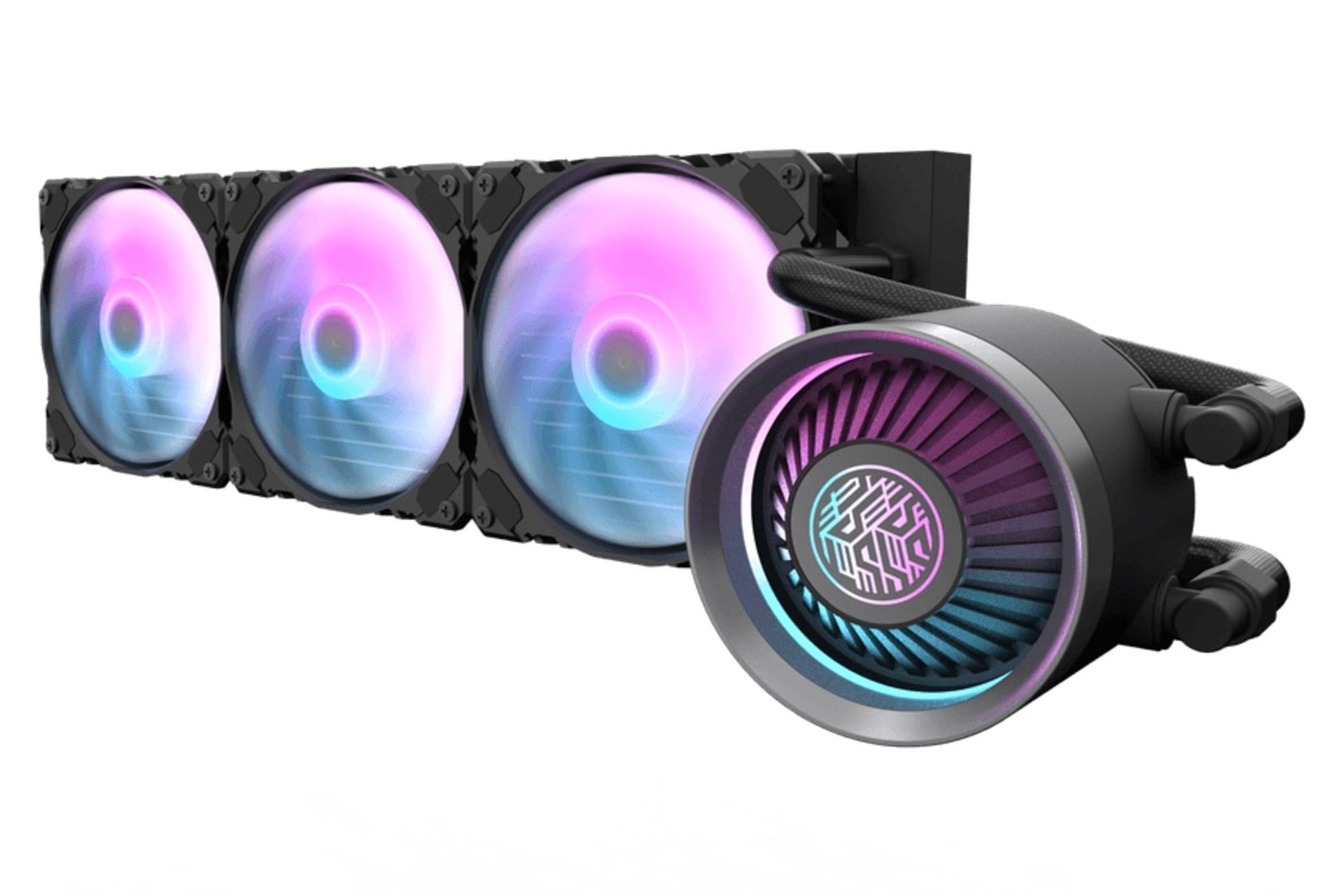 سمت راست خنک کننده مایع دارک فلش darkFlash Nebula DN 360 مشکی