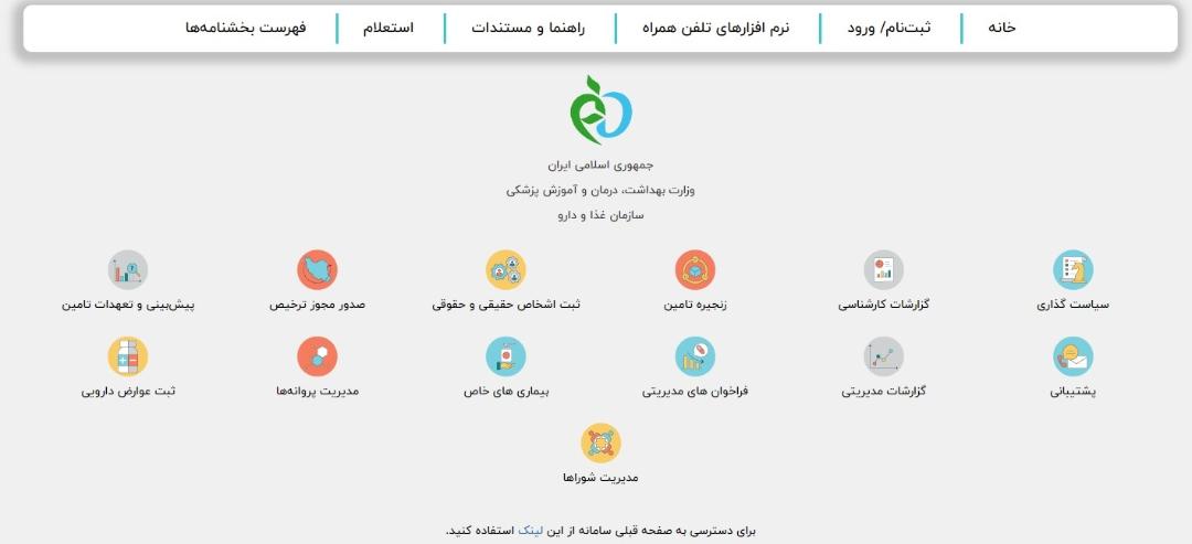 استعلام آنلاین قیمت دارو