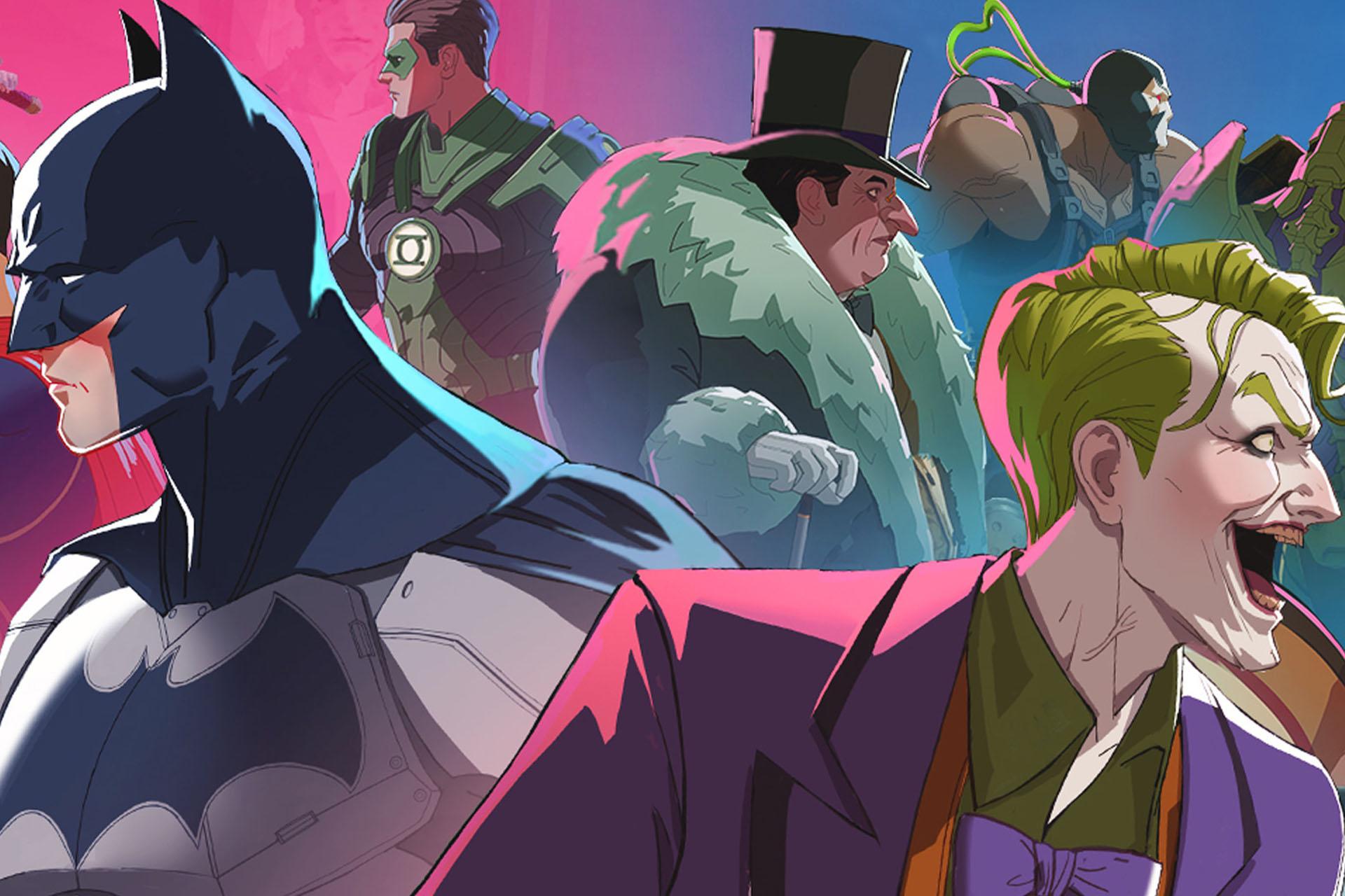 شخصیت‌های مختلف بازی DC: Dark Legion