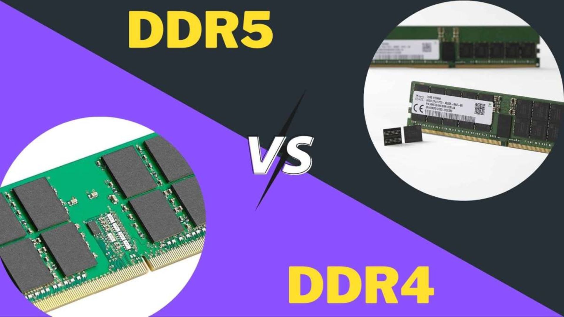 ddr5 درمقابل ddr4