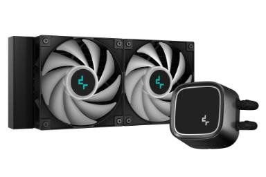 نمای درحالت خاموش خنک کننده مایع دیپ کول DEEPCOOL LE520