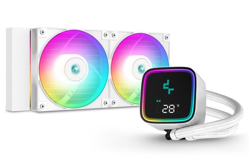 خنک کننده مایع دیپ کول LS520 SE DIGITAL WH رنگ سفید