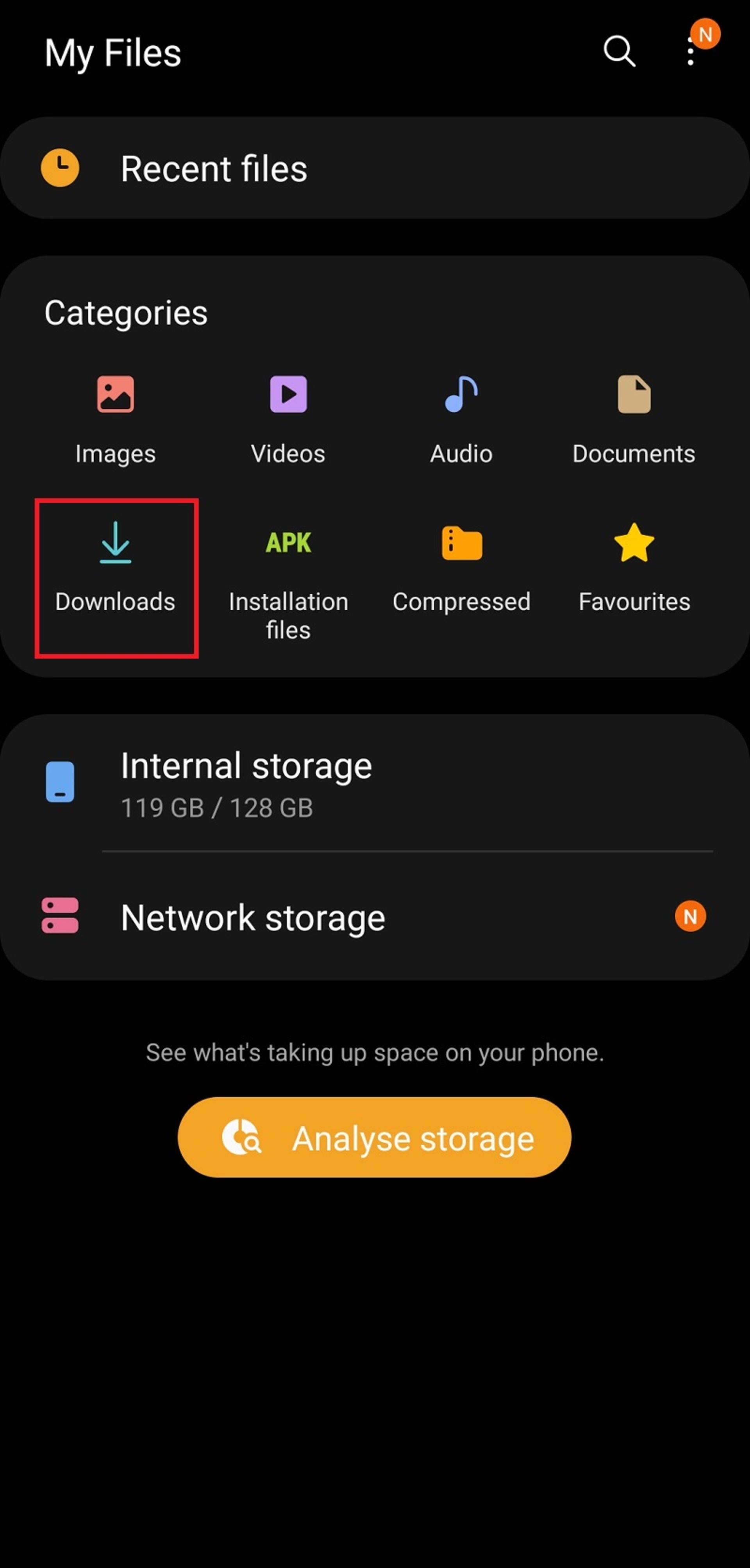 فایل‌های Downloads در اندروید