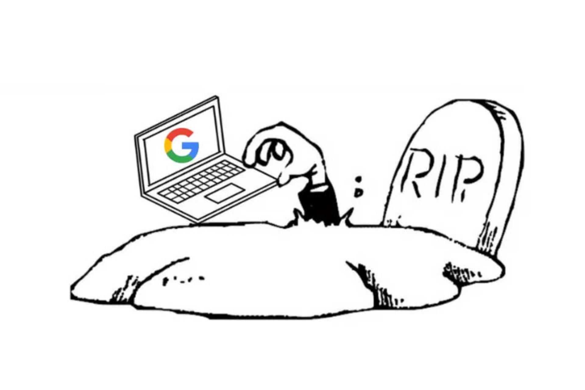 حذف اکانت گوگل پس از مرگ