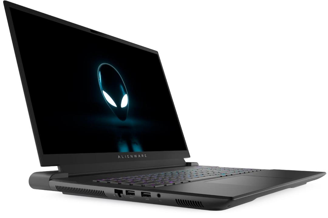 لپ تاپ گیمینگ الین ور Alienware m18 2023 از نمای جلو