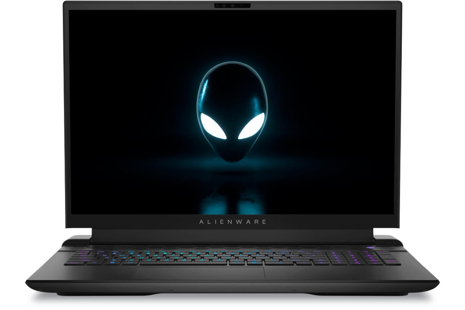 نمایشگر لپ تاپ گیمینگ الین ور Alienware m18 2023 با طرح آدم فضایی