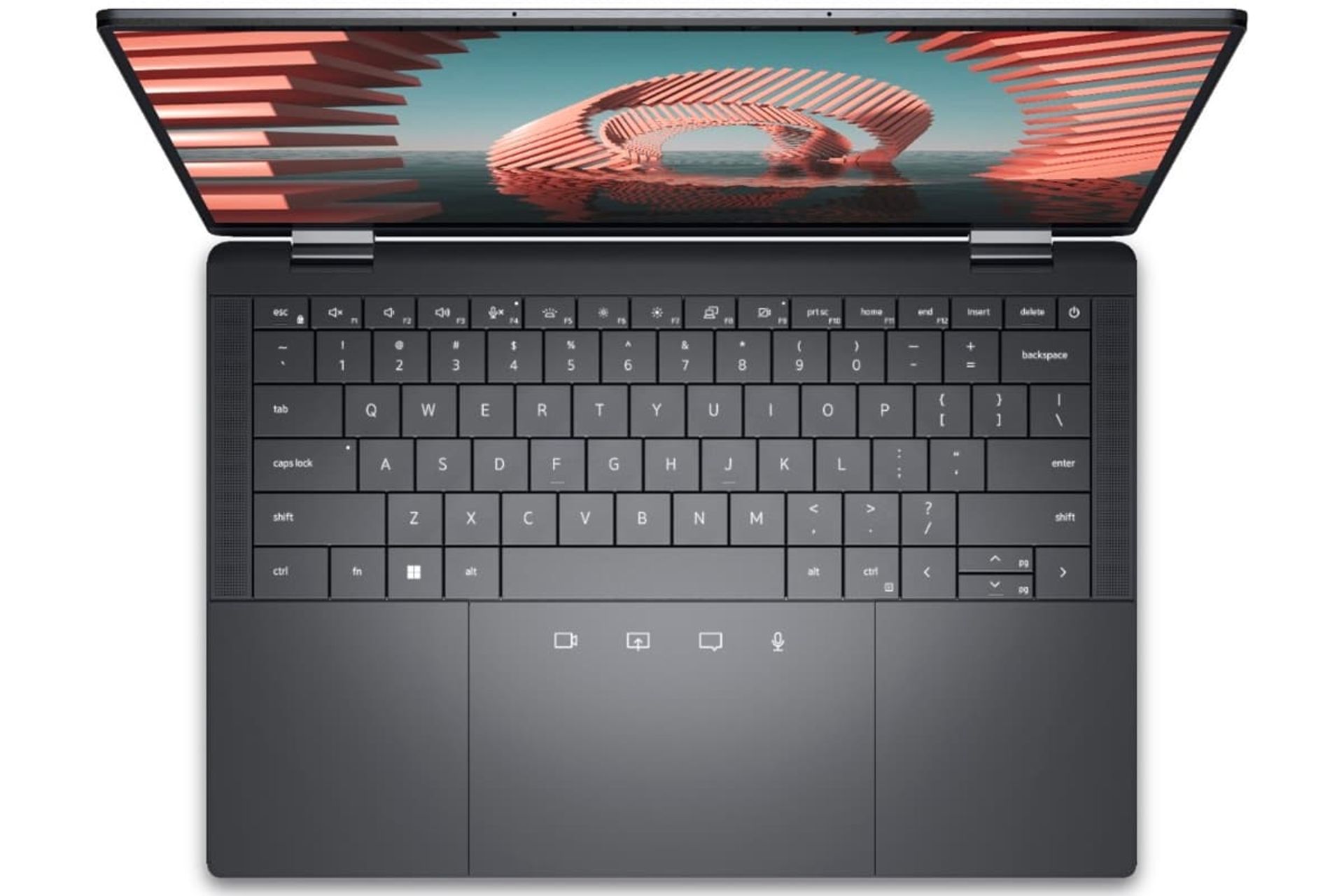 لپ تاپ دل Dell Latitude 9440 2023 کیبورد از نمای بالا