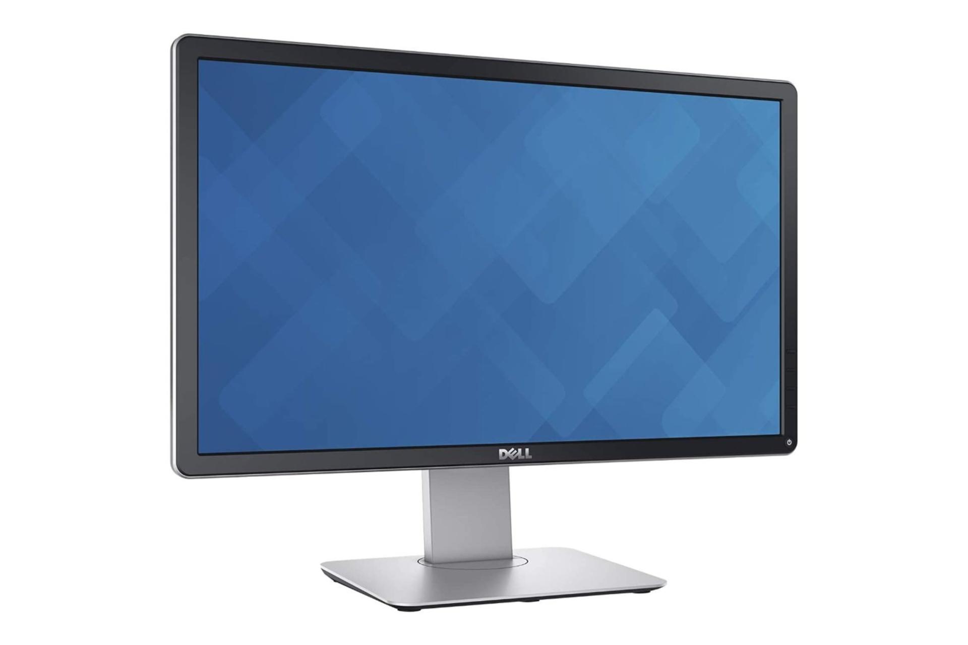 مانیتور دل Dell P2214H نمای جلو و چپ