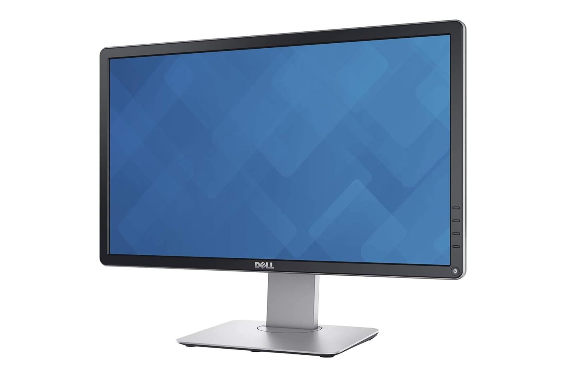 مانیتور دل Dell P2214H نمای جلو و راست