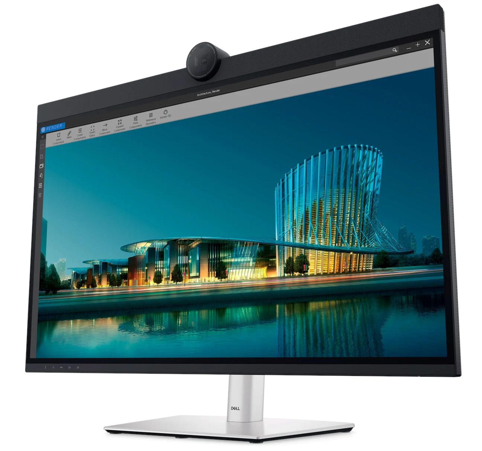 مانیتور Ultrasharp دل IPS Black