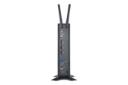 پنل پشت کامپیوتر کوچک Dell Wyse 7010 و نمایش درگاه‌های پنل پشت و دو آنتن وای فای و خروجی هوای دستگاه