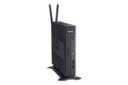 پنل چپ کامپیوتر کوچک Dell Wyse 7010 و نمایش درگاه‌های پنل جلو و دو آنتن وای فای و خروجی هوای دستگاه