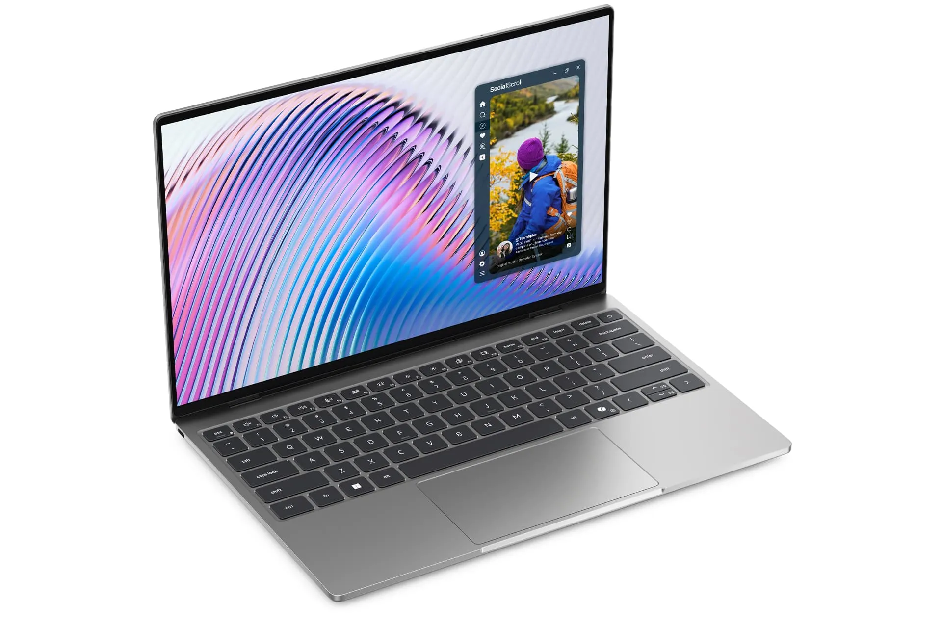 لپ تاپ Dell XPS 13 2026 دل از نمای جلو