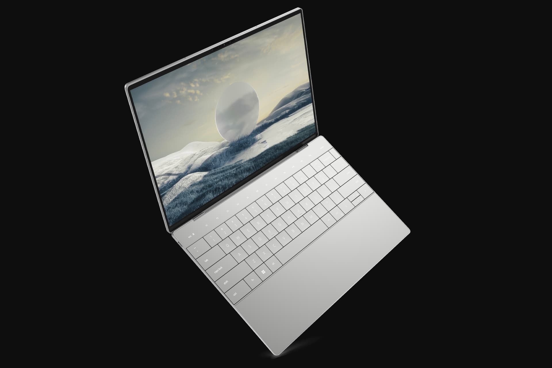نمای جلو لپ تاپ Dell XPS 13 Plus 2023