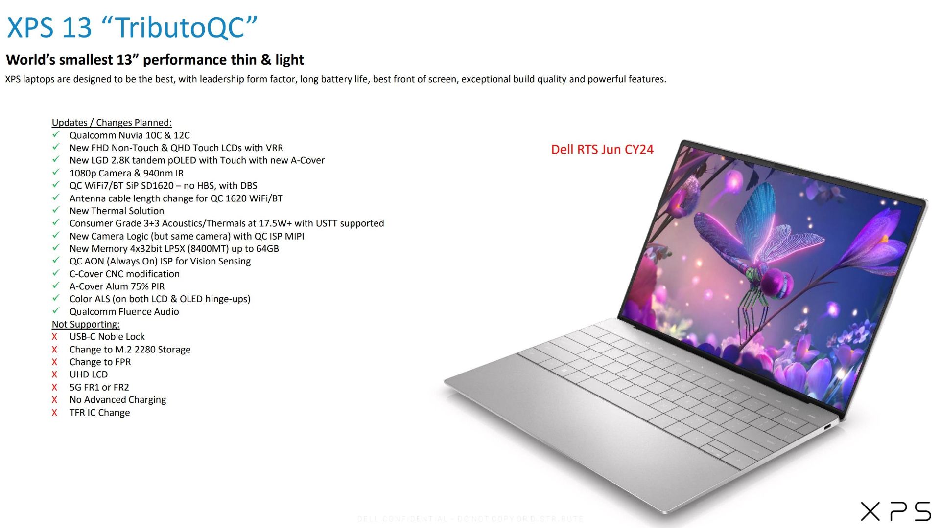 مشخصات فاش‌شده لپ‌تاپ دل XPS 13