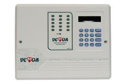 نمای پنل جلوی دزدگیر اماکن دمگا DEM-6003S با نمایش صفحه کلید و نمایشگر