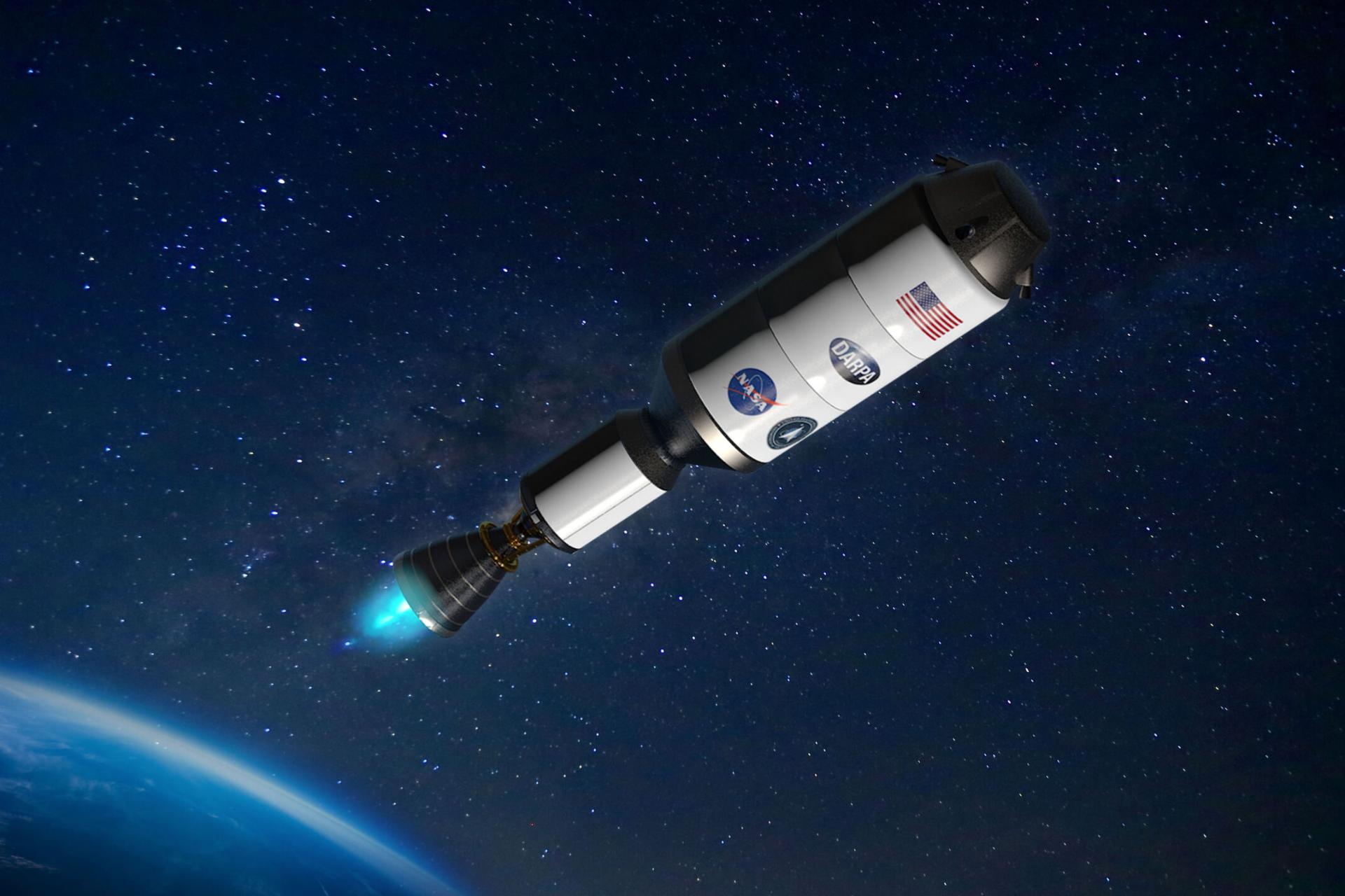 طرح مفهومی موشک آزمایشی برای عملیات‌های چابک بین زمین و ماه (DRACO)
