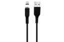 کابل شارژ USB دنمن Type-A به Type-C مدل D18C با طول 1 متر رنگ مشکی
