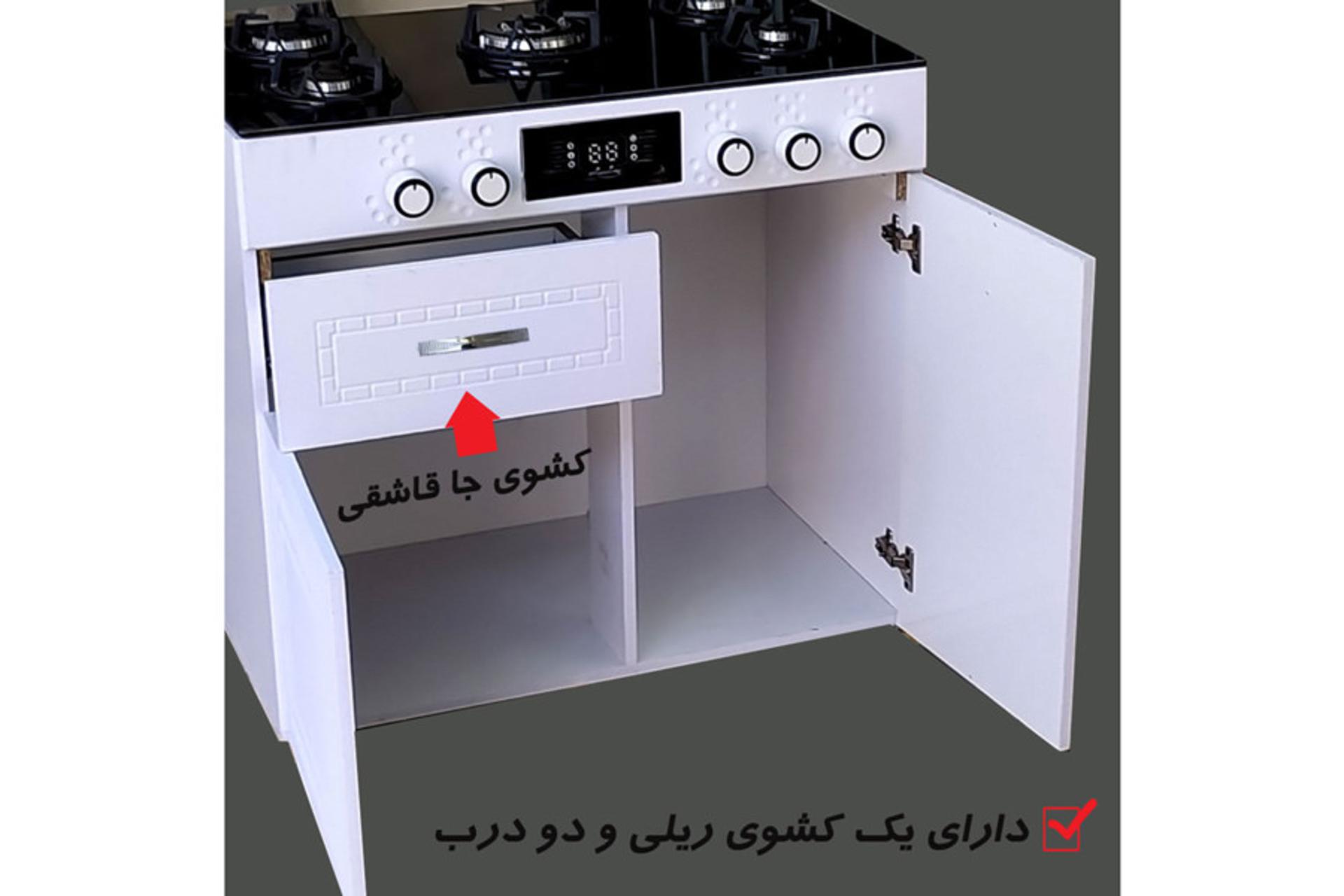کابینت اجاق گاز دنپاسر MDF1K2D