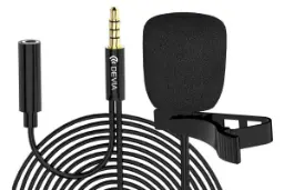 میکروفون دیویا Smart Series 3.5mm رنگ مشکی