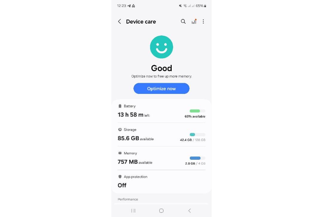 اپلیکیشن Device Care