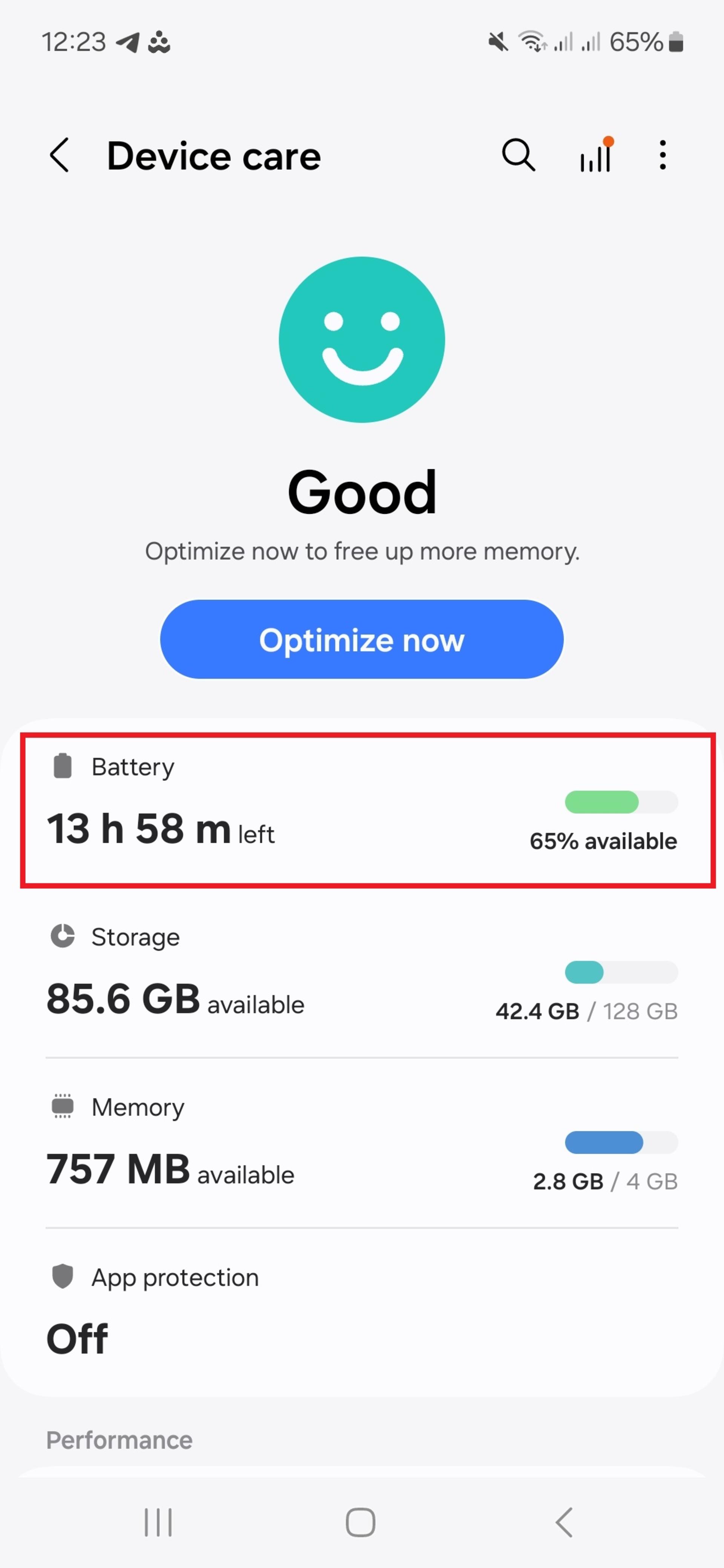اپلیکیشن Device Care