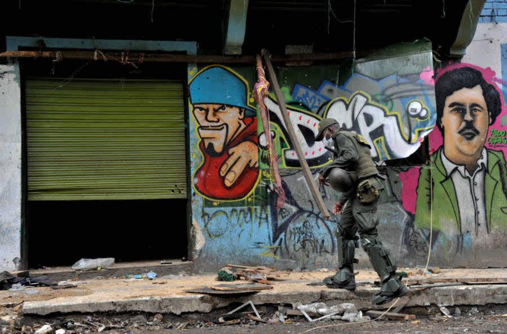 افسران پلیس در بوگوتا 