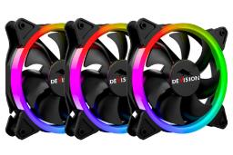 نورپردازی فن کیس دیویژن 12025L Triple Fan Kit