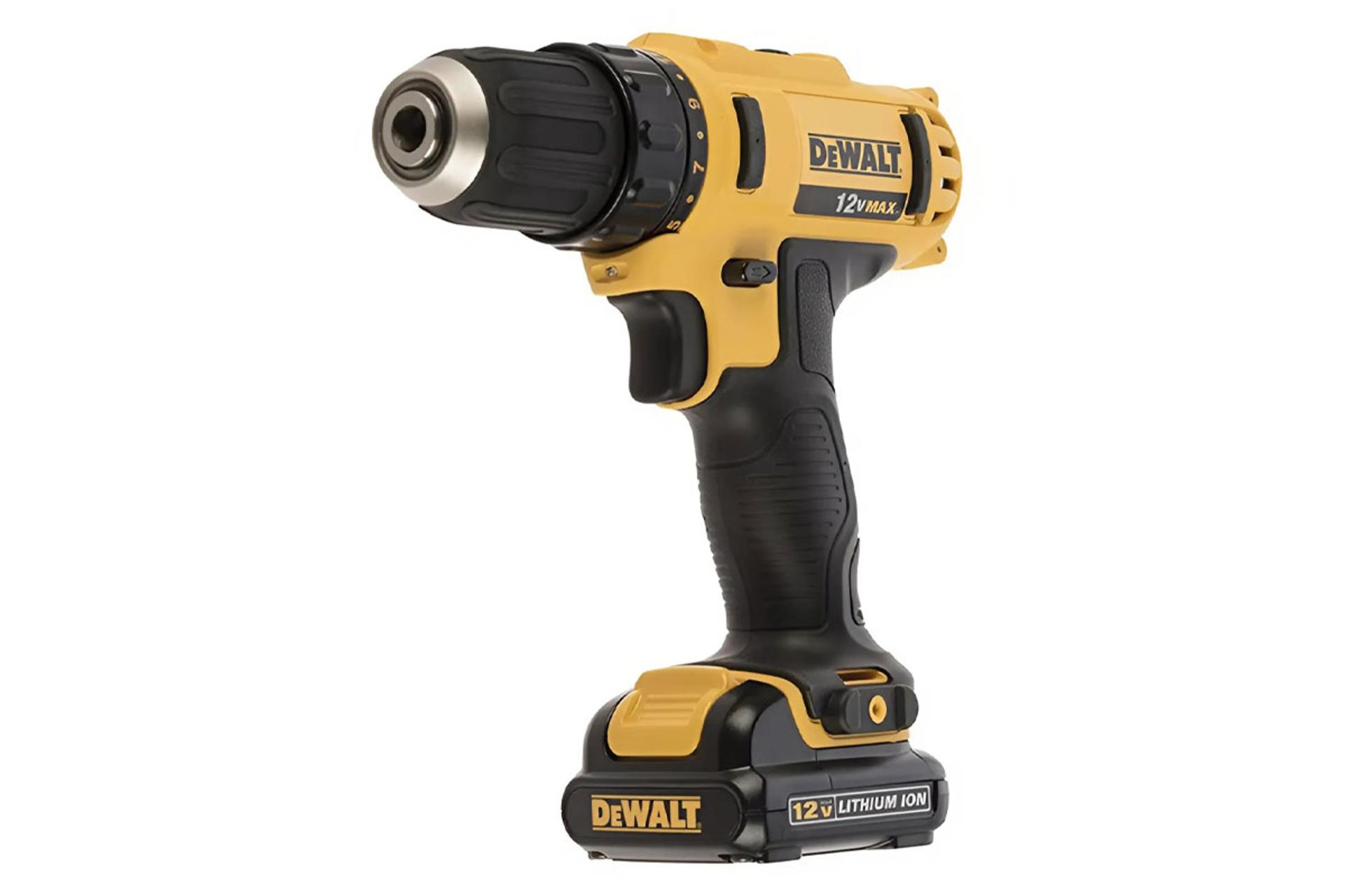 ابعاد و اندازه دریل پیچ گوشتی شارژی دیوالت DCD710D2