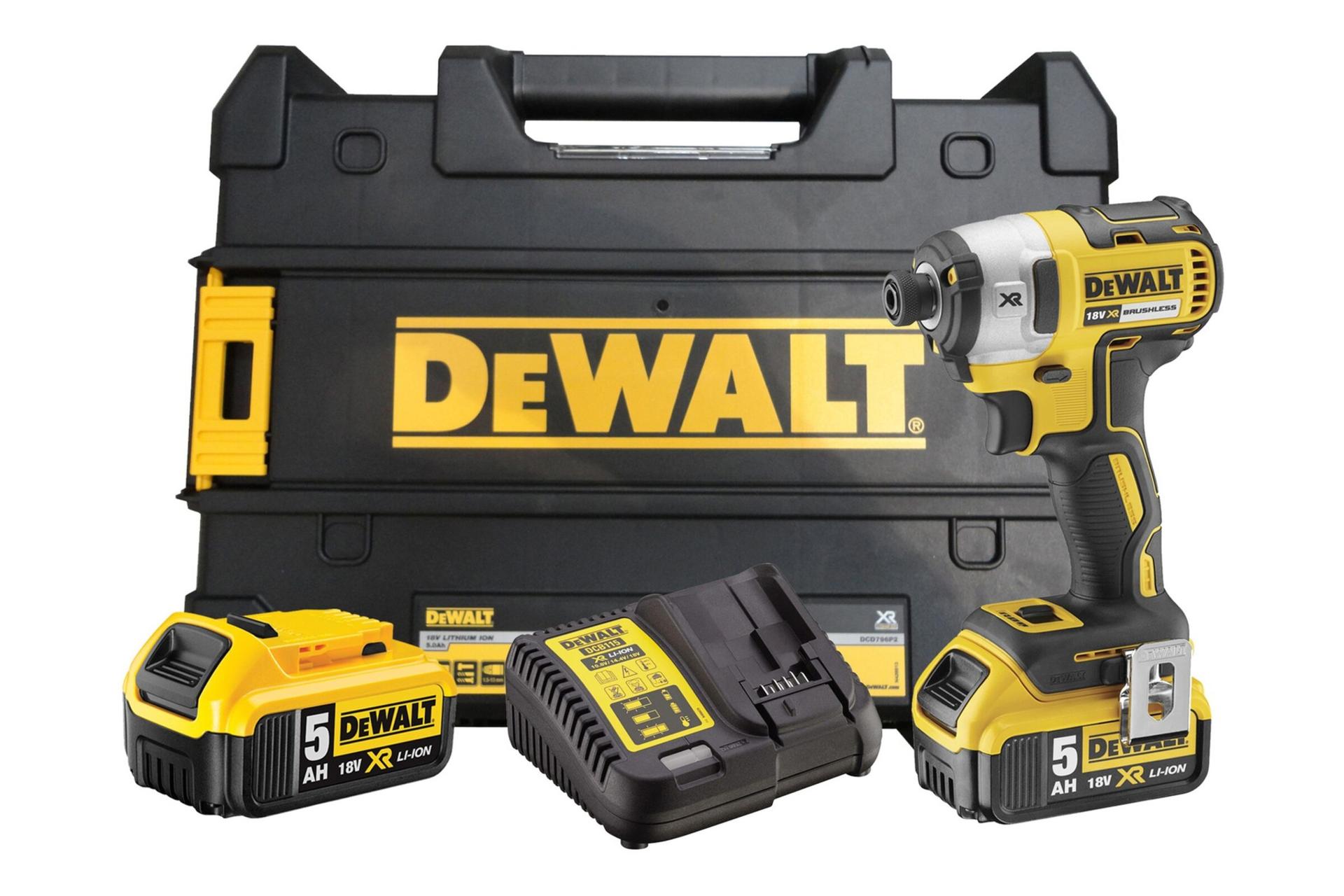 اقلام همراه پیچ گوشتی شارژی دیوالت DCF887P2