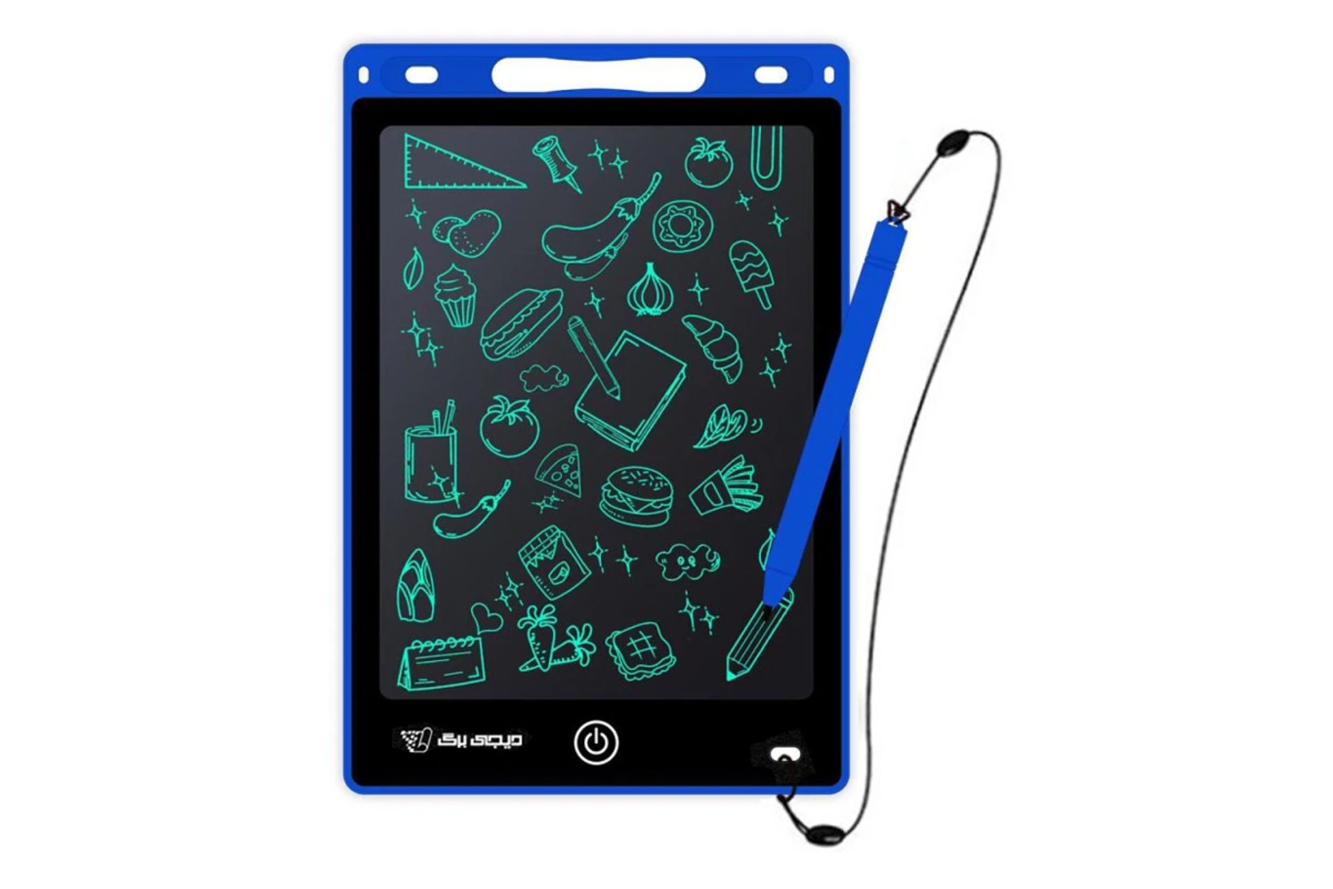 کاغذ دیجیتال دیجی برگ Writing Tablet LCD 10 inch رنگ آبی