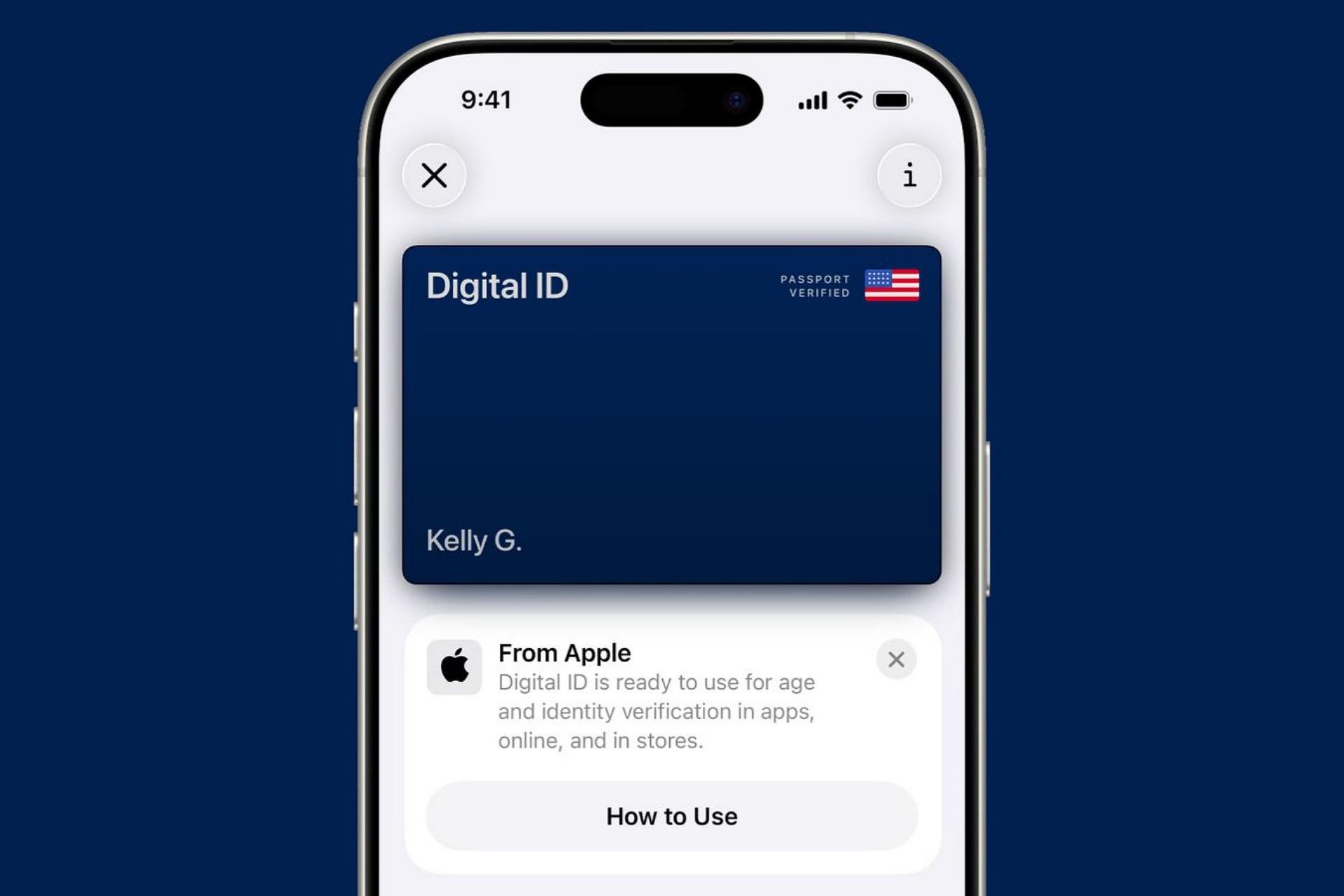 قابلیت Digital ID گوشی آيفون در سیستم‌عامل iOS 26