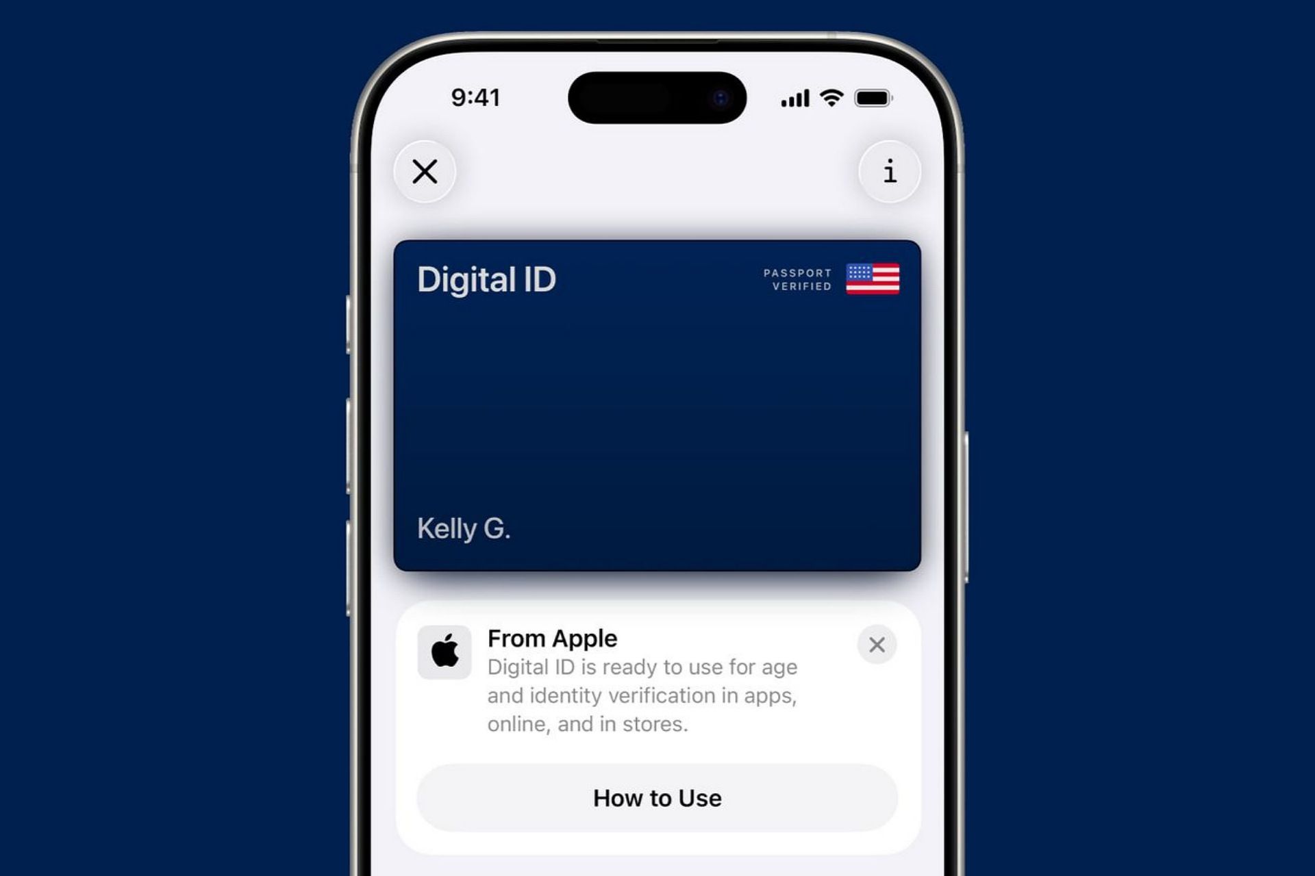 قابلیت Digital ID گوشی آيفون در سیستم‌عامل iOS 26