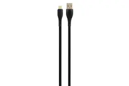 کابل شارژ USB دینلاین Type-A به Lightning مدل DC-94L با طول 1 متر رنگ مشکی