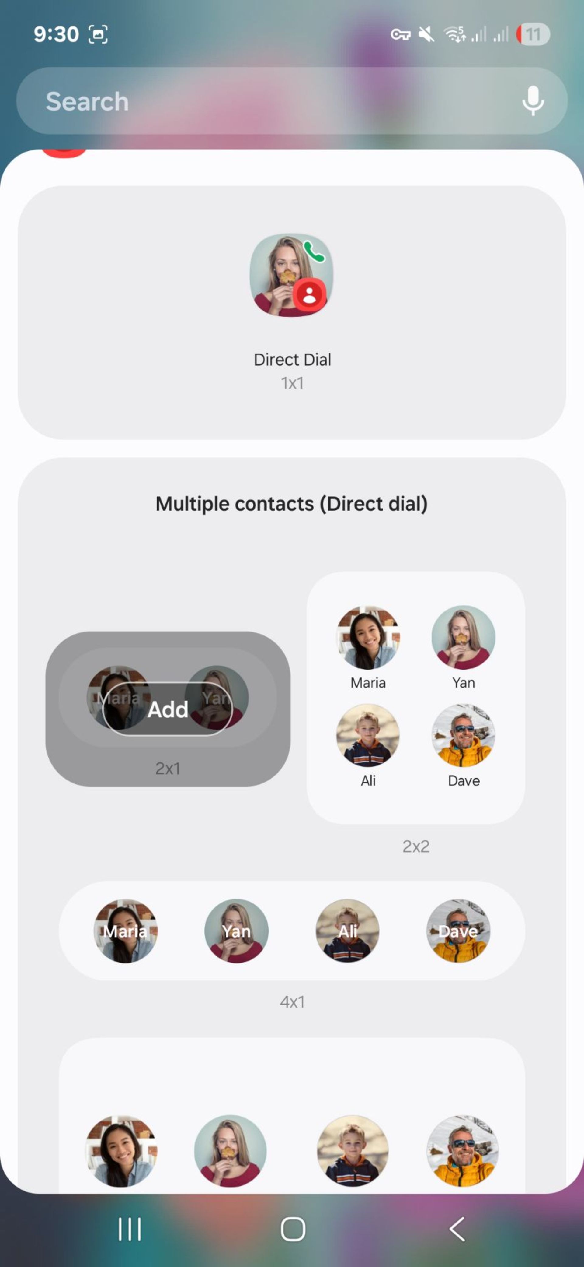 Direct dial در سامسونگ