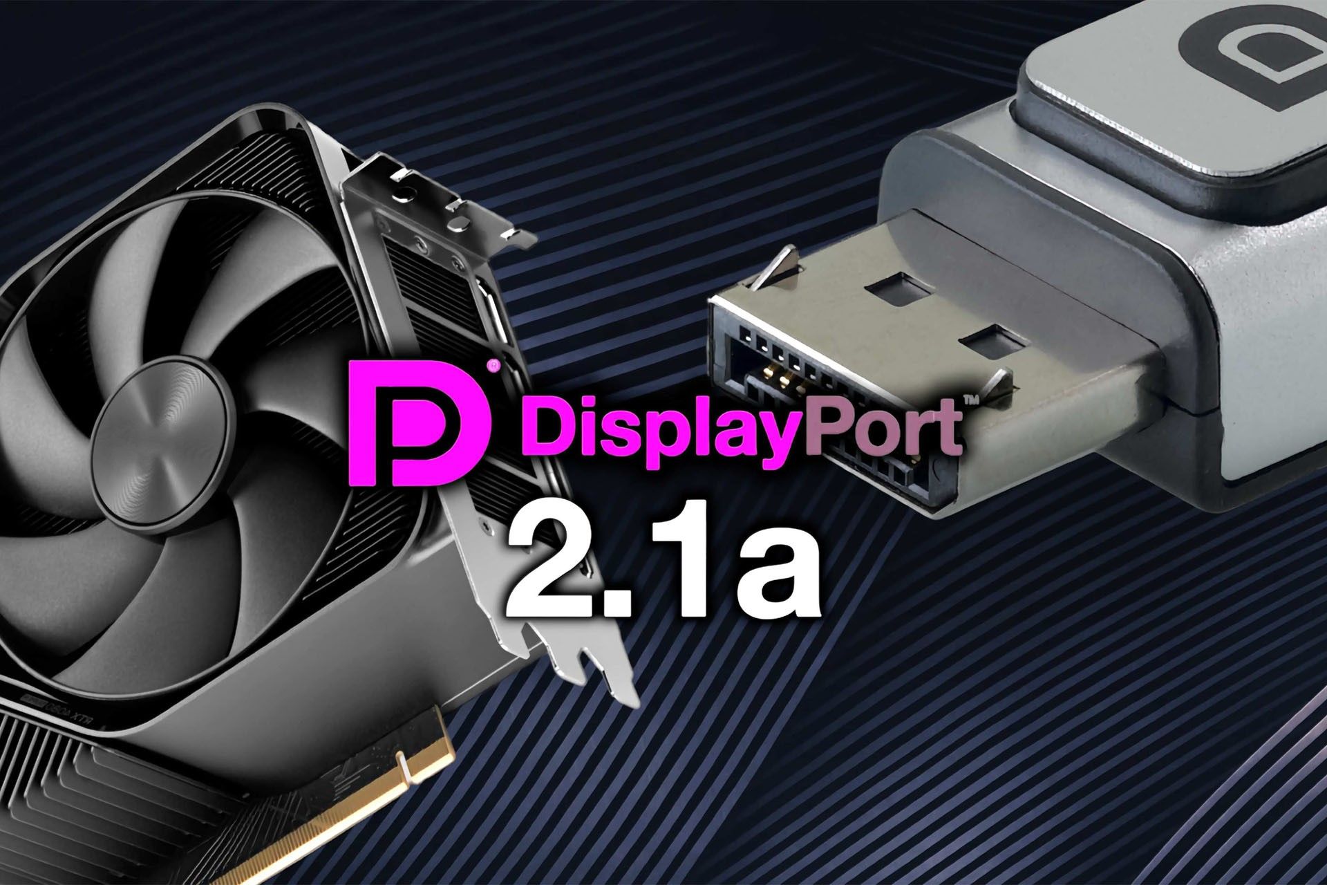 رندر گرافیکی DisplayPort 2.1a