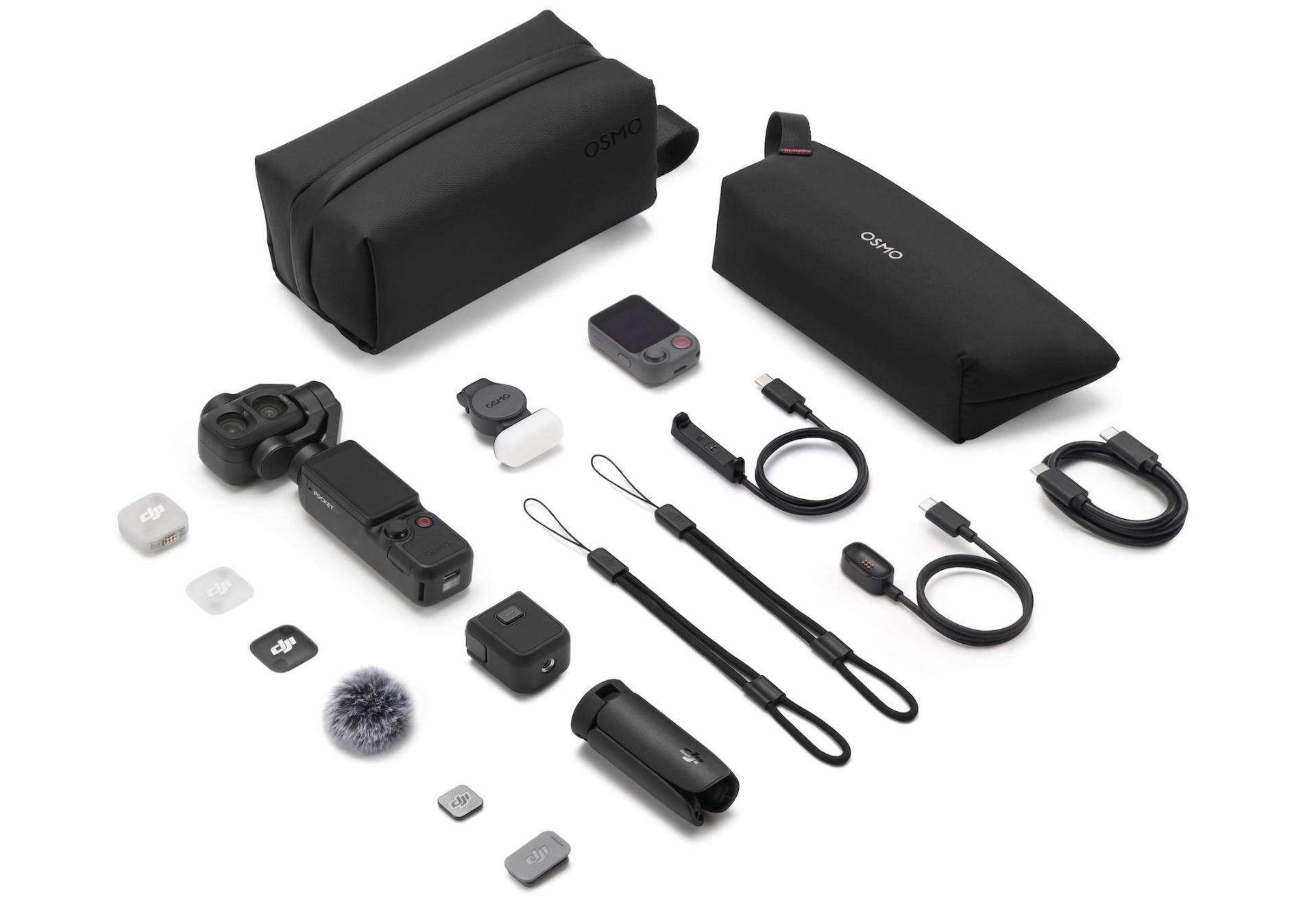 کیت عکاسی ولاگ دوربین گیمبال دی‌جی‌آی Osmo Pocket 4P
