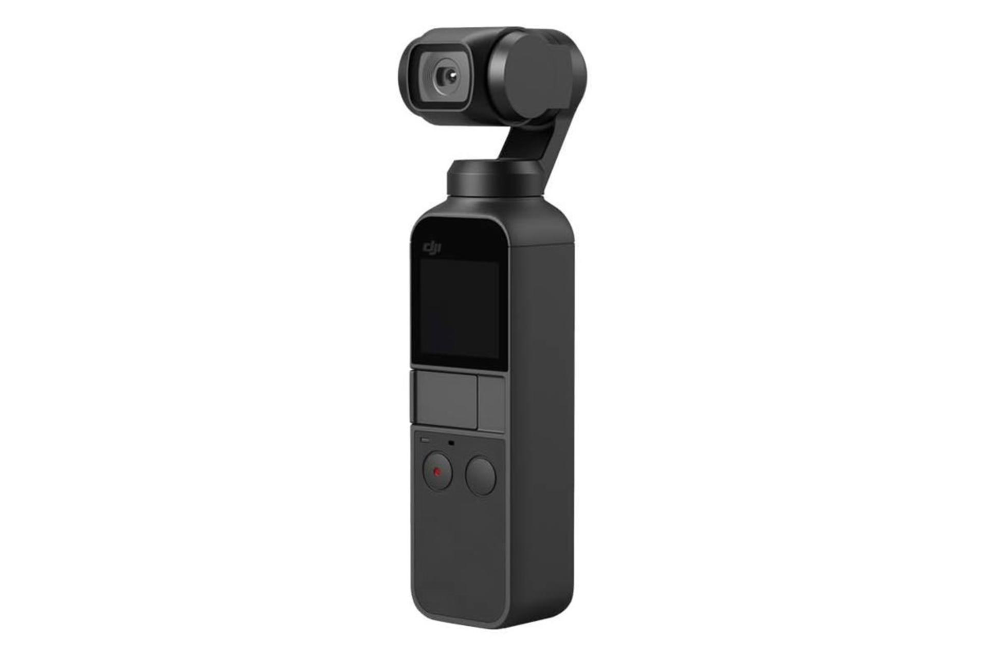 دوربین دی جی آی DJI Osmo Pocket نمای جلو و راست