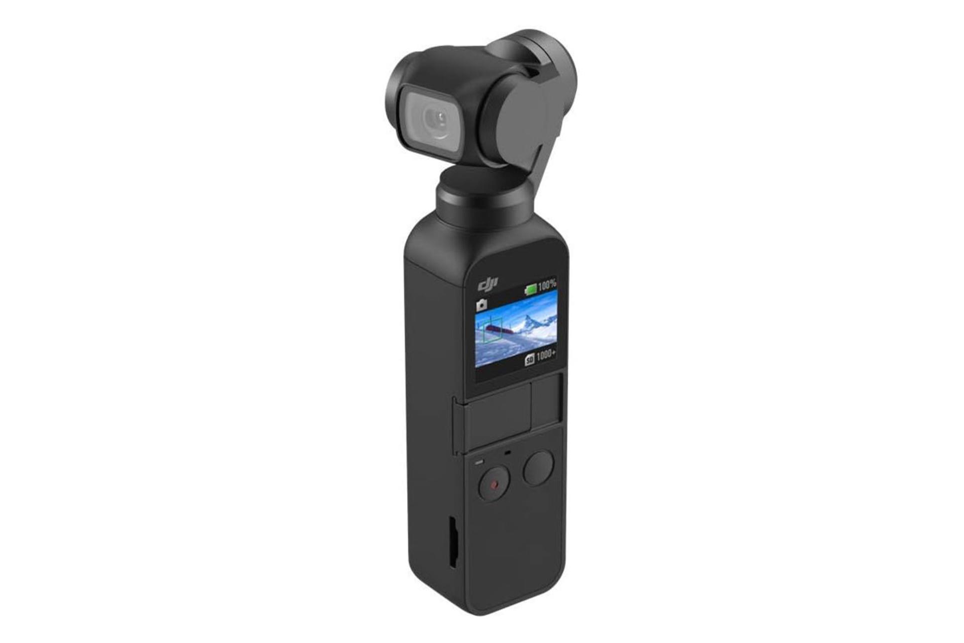 دوربین دی جی آی DJI Osmo Pocket نمای جانبی