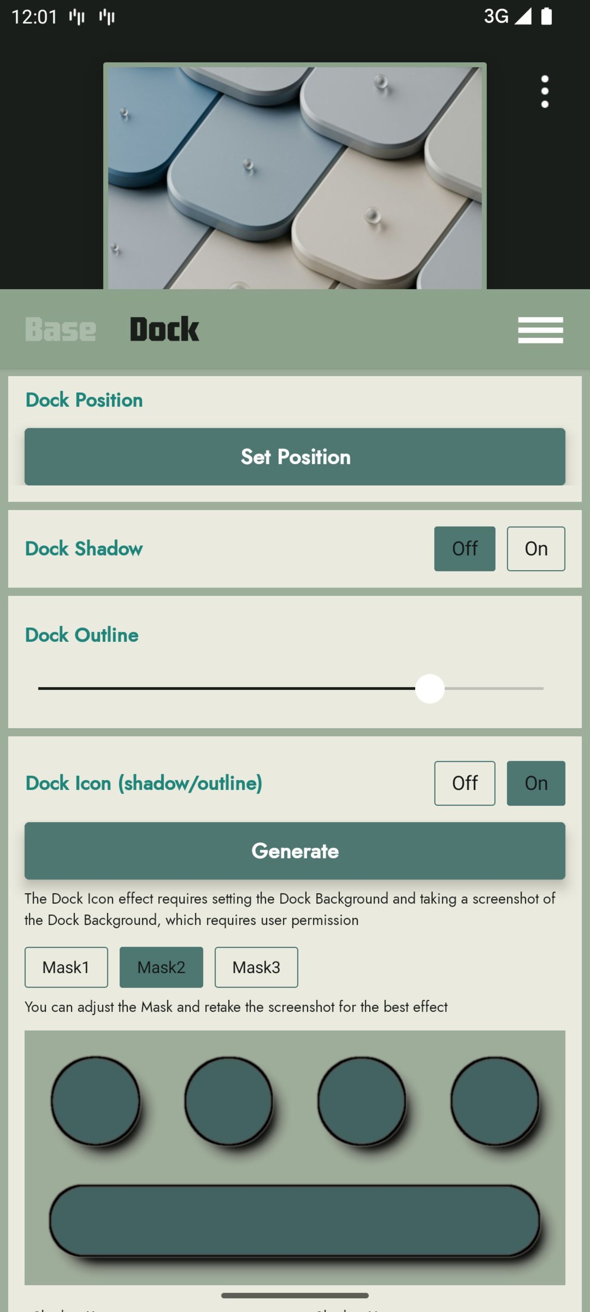 اپلیکیشن DockWalls
