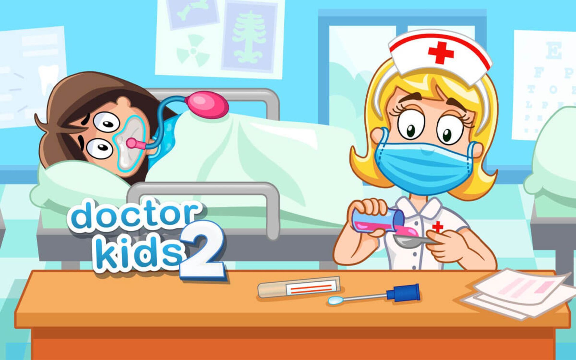 نمایی از بازی Doctor Kids 2