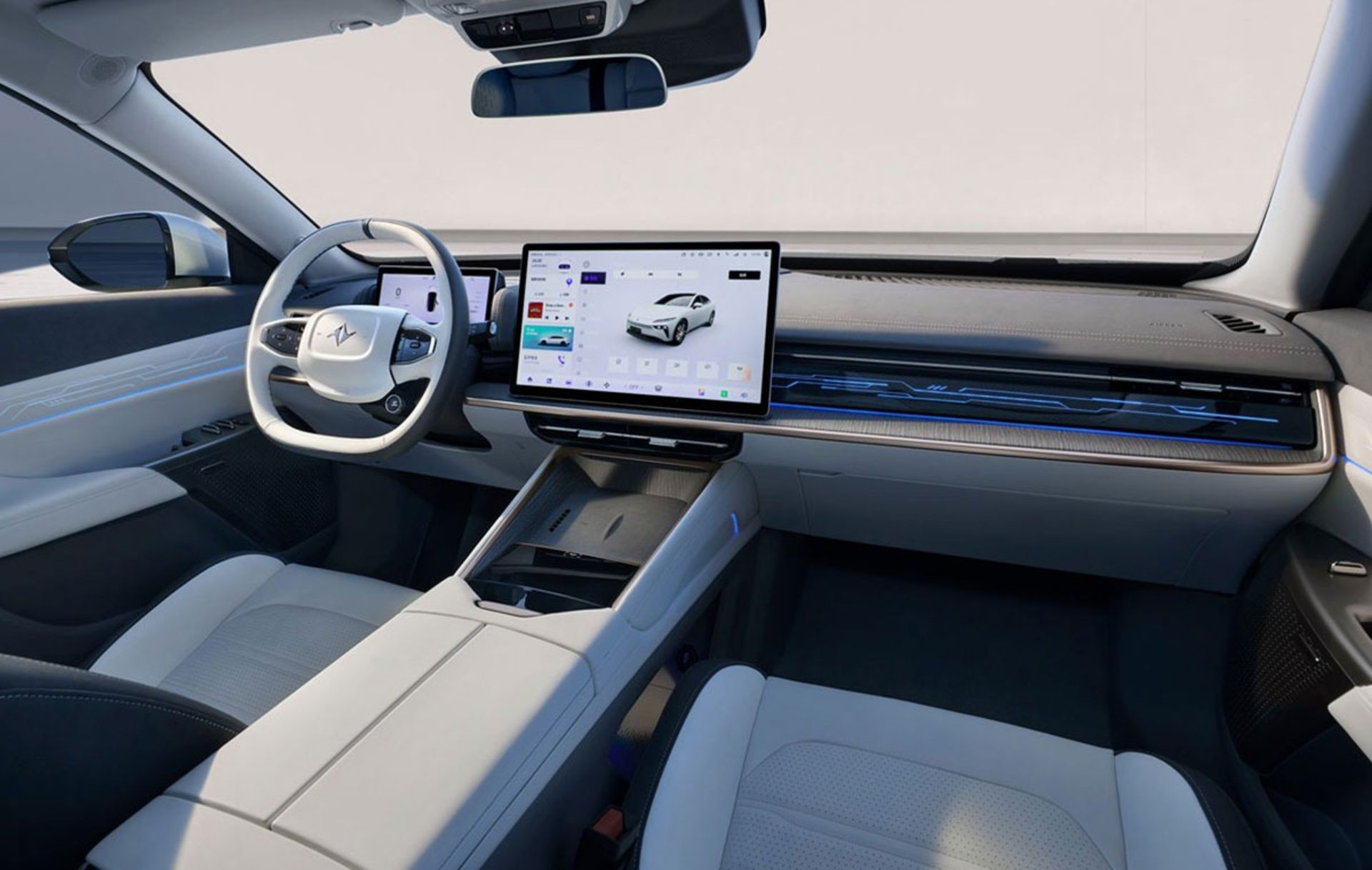 نمای کابین خودرو دانگ‌فنگ E007 