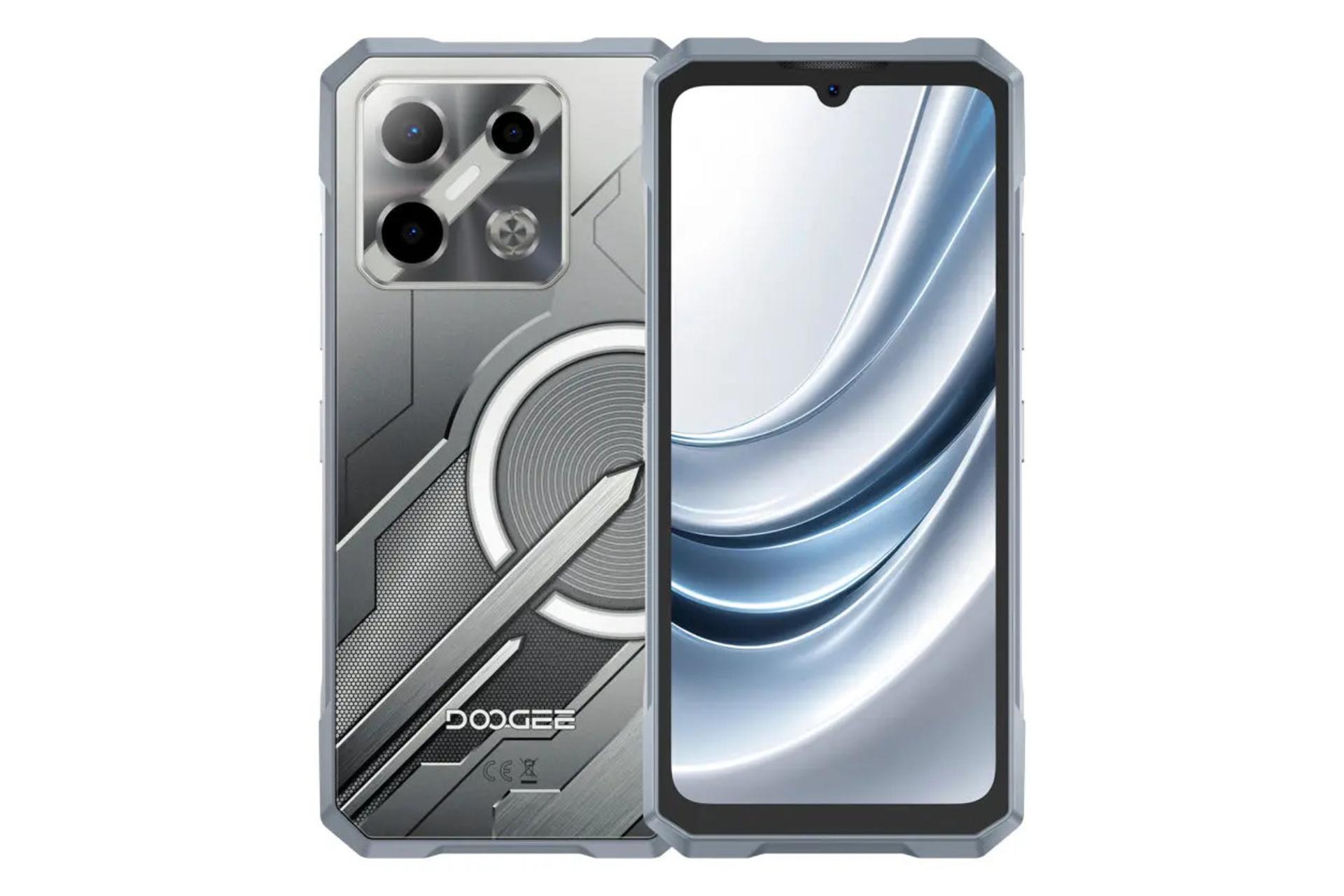 مرجع متخصصين ايران پنل جلو و پشت موبايل موبايل Blade GT پرو دوجي نقره اي / Doogee Blade GT Pro