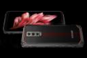 نمای جانبی گوشی موبایل دوجی Doogee Blade10 مشکی و قرمز